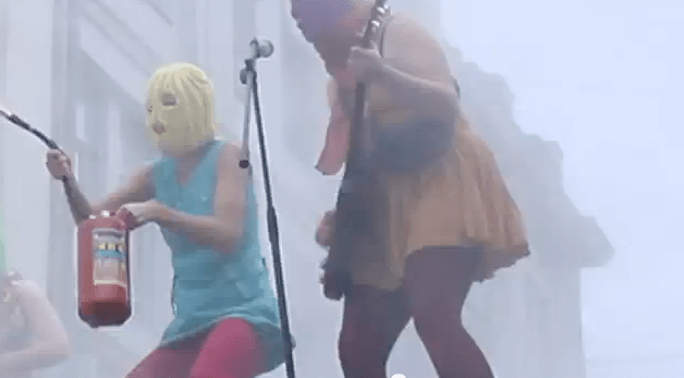 Pussy Riot's "Kroptkin Vodka" video. Snapz Pro XScreenSnapz011